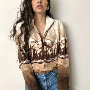 Vintage Zip Up Fleece